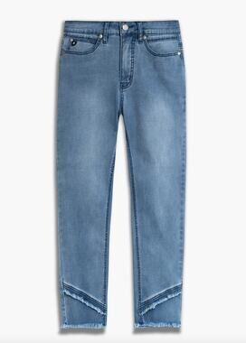 LOIS JEANS Women's Erika 7/8 Jeans Blue Size 25 US 0 High Waisted Skinny Leg NWT